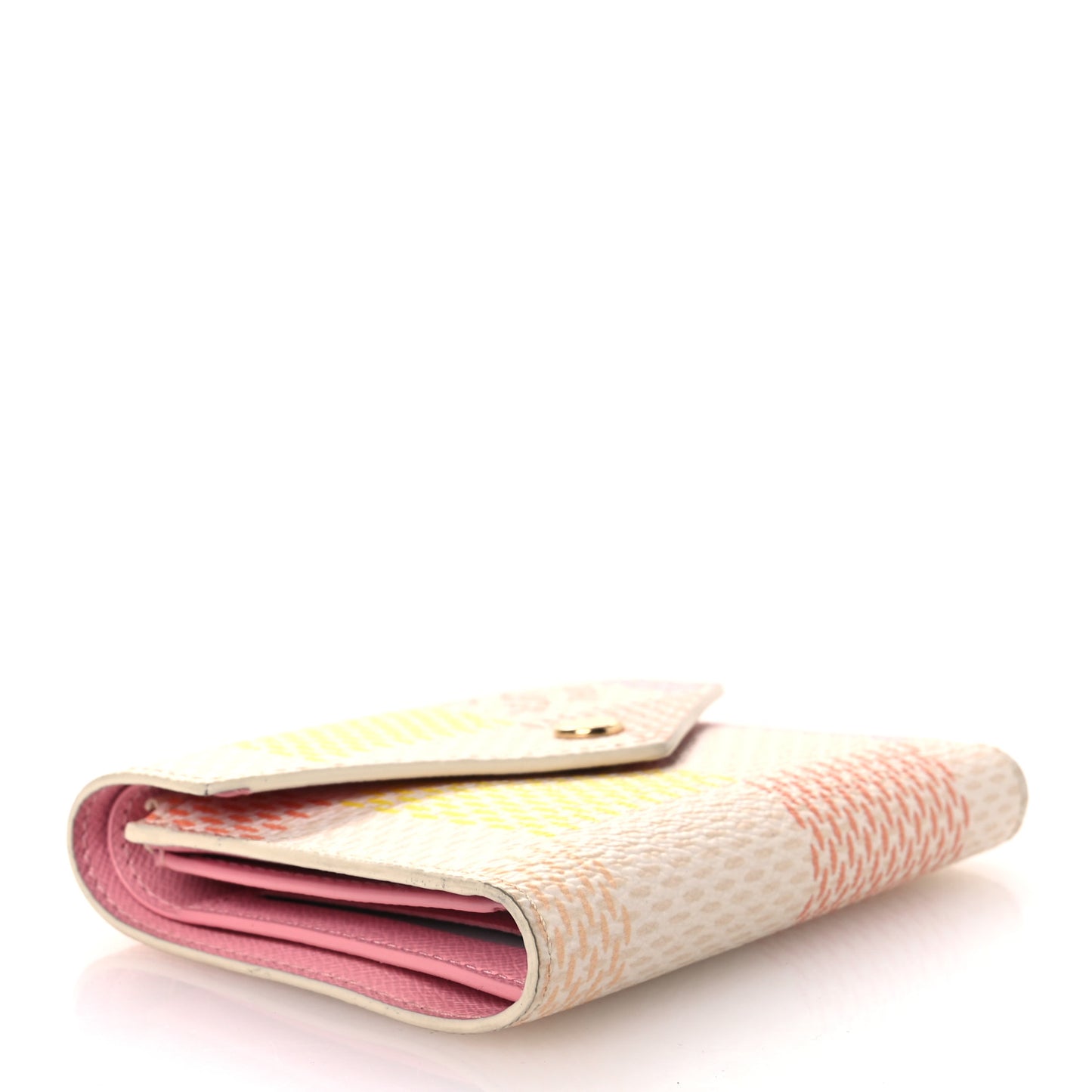 Giant Damier Victorine Wallet Peach