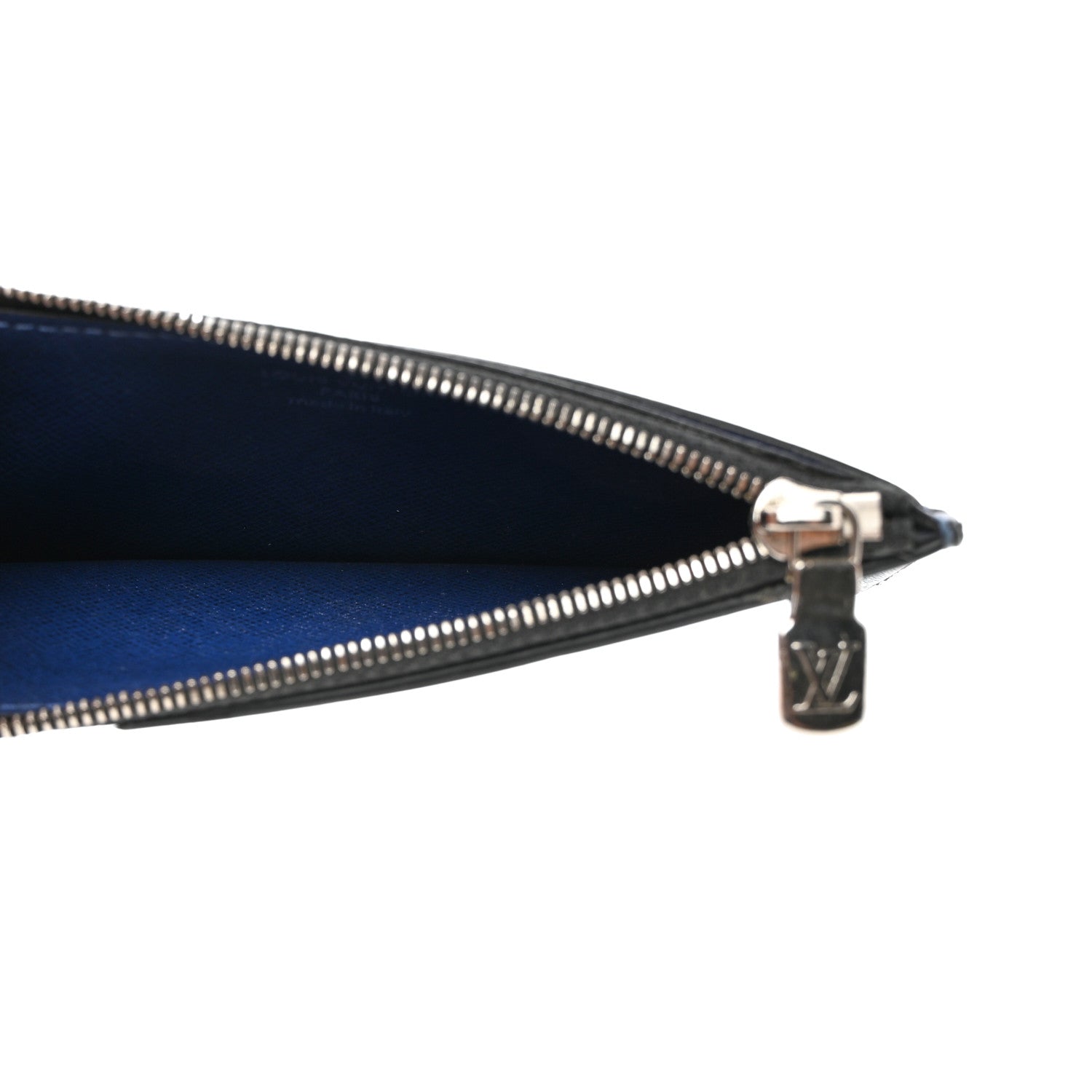 Louis Vuitton Taigarama Coin Card Holder Cobalt Blue 5 of 8