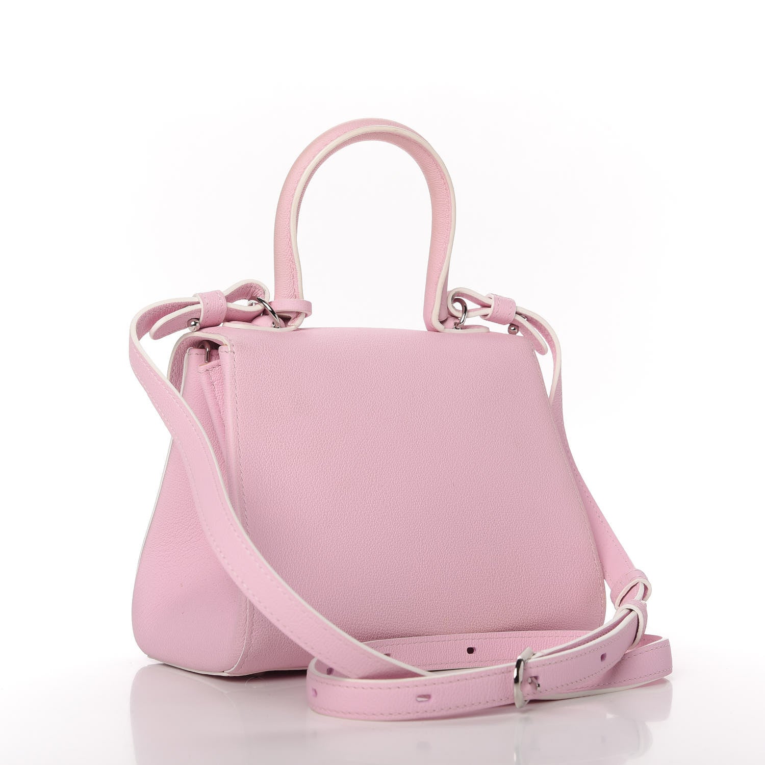 Delvaux Grained Calfskin Mini Brillant Satchel Nakuru 3 of 10