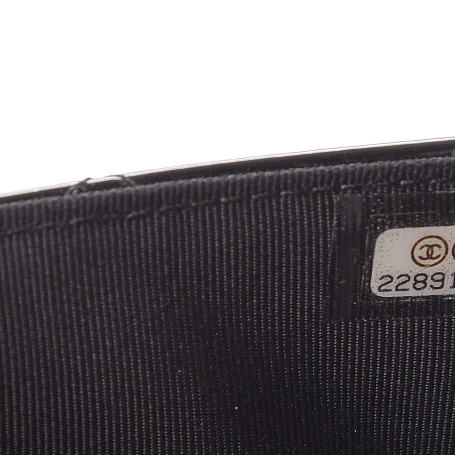 Chanel Patent Quilted Wallet On Chain WOC Black 8 of 8