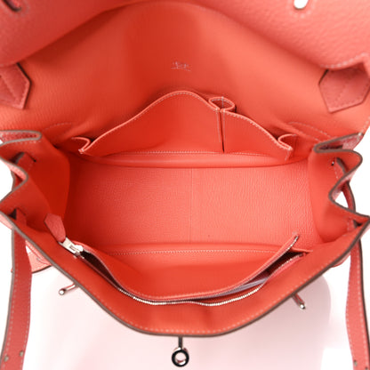 Hermes Taurillon Clemence Jypsiere 31 Crevette 5 of 13