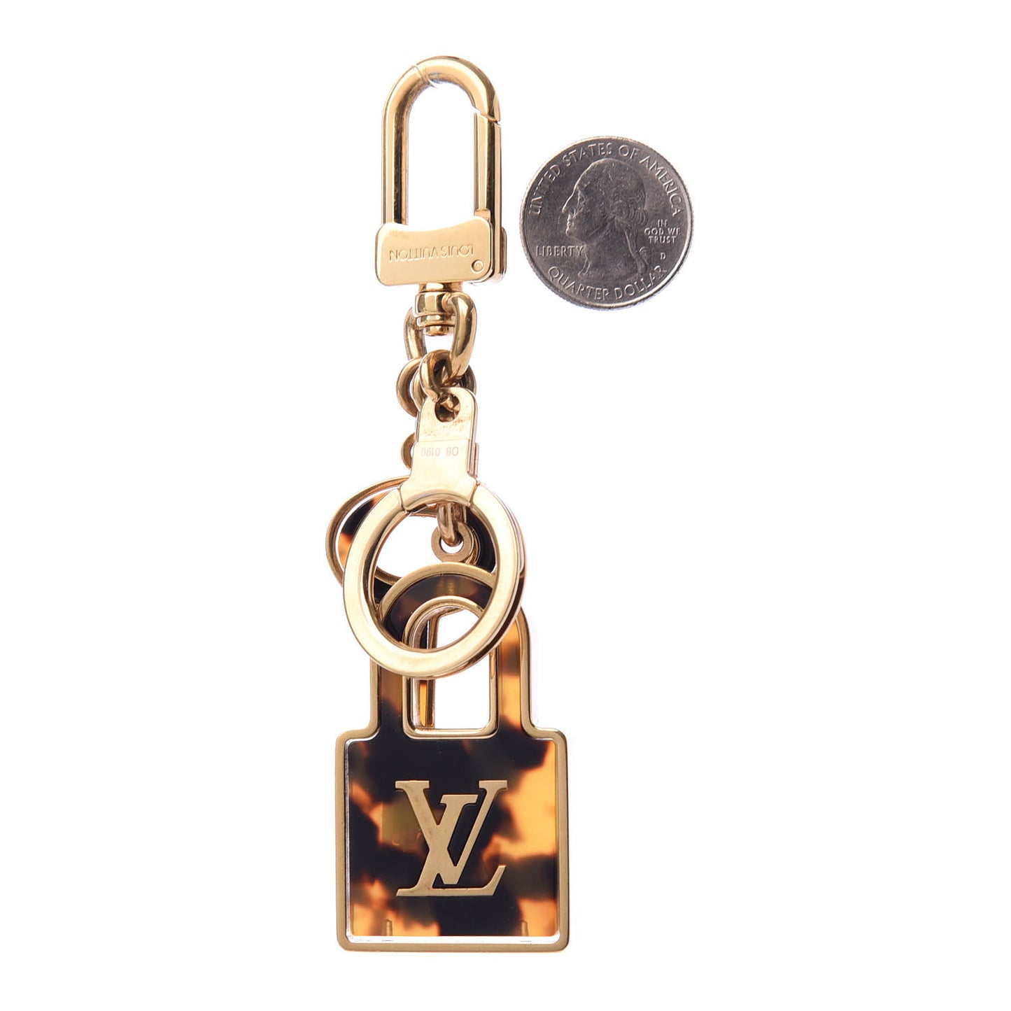 Acetate Confidence Bag Charm Key Holder