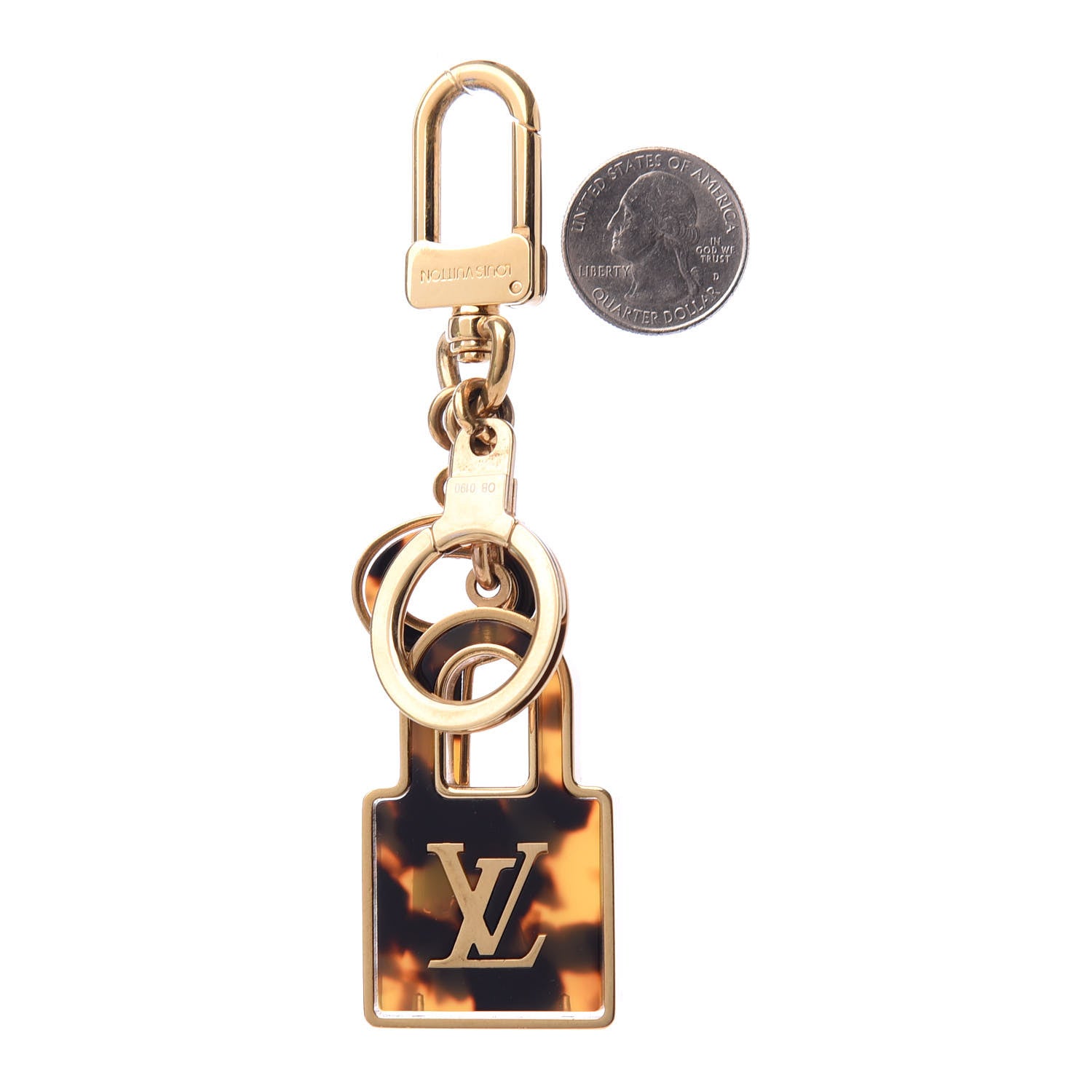 Louis Vuitton Acetate Confidence Bag Charm Key Holder 2 of 6
