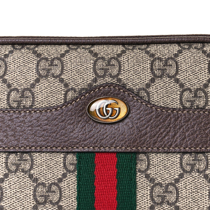 Gucci GG Supreme Monogram Ophidia Belted iPhone Case 85 34 Dark Brown 6 of 9