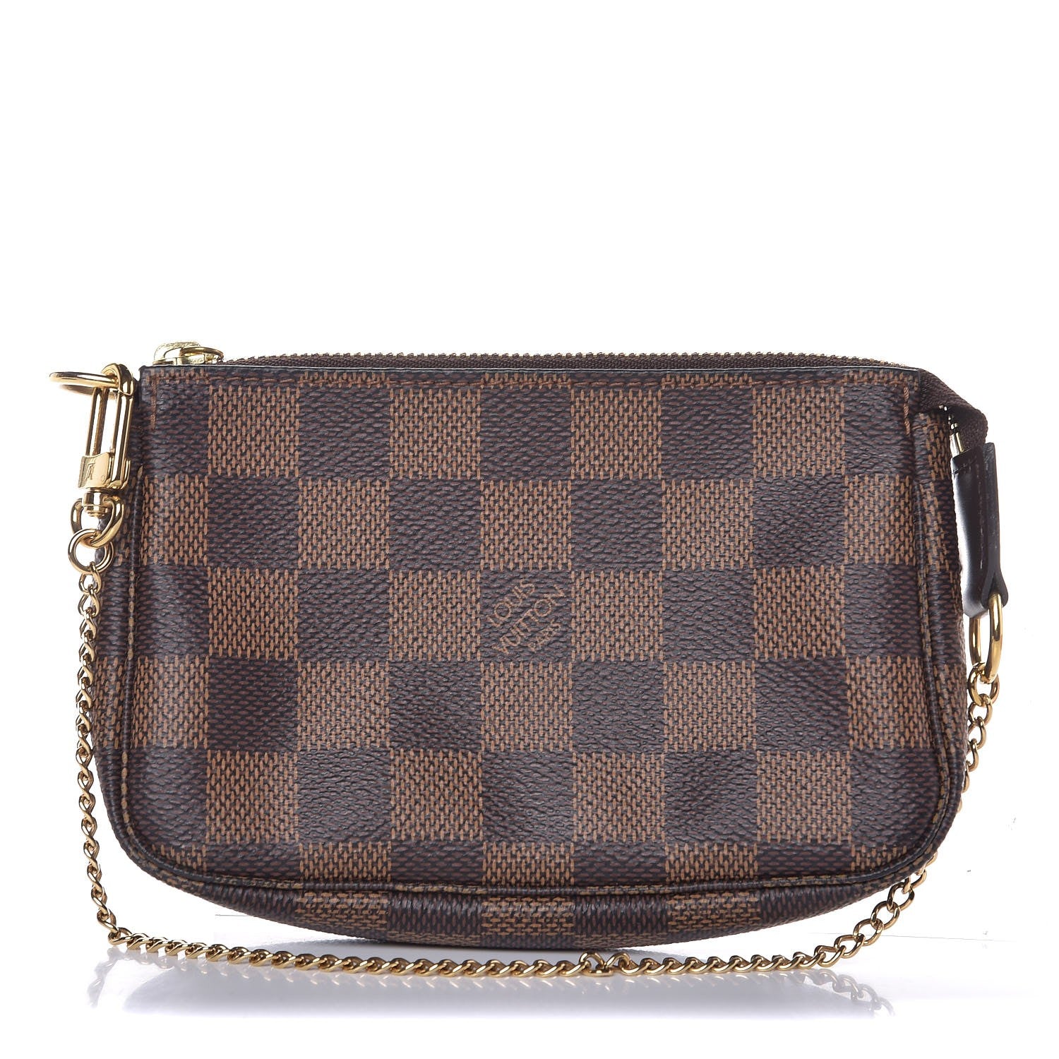 Louis Vuitton Damier Ebene Mini Pochette Accessories 1 of 8