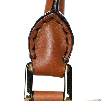 Burberry Bridle Calfskin House Check Small Orchard Bowling Bag Deep Claret 33 of 34