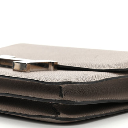 Hermes Epsom Constance 18 Gris Asphalte 9 of 11