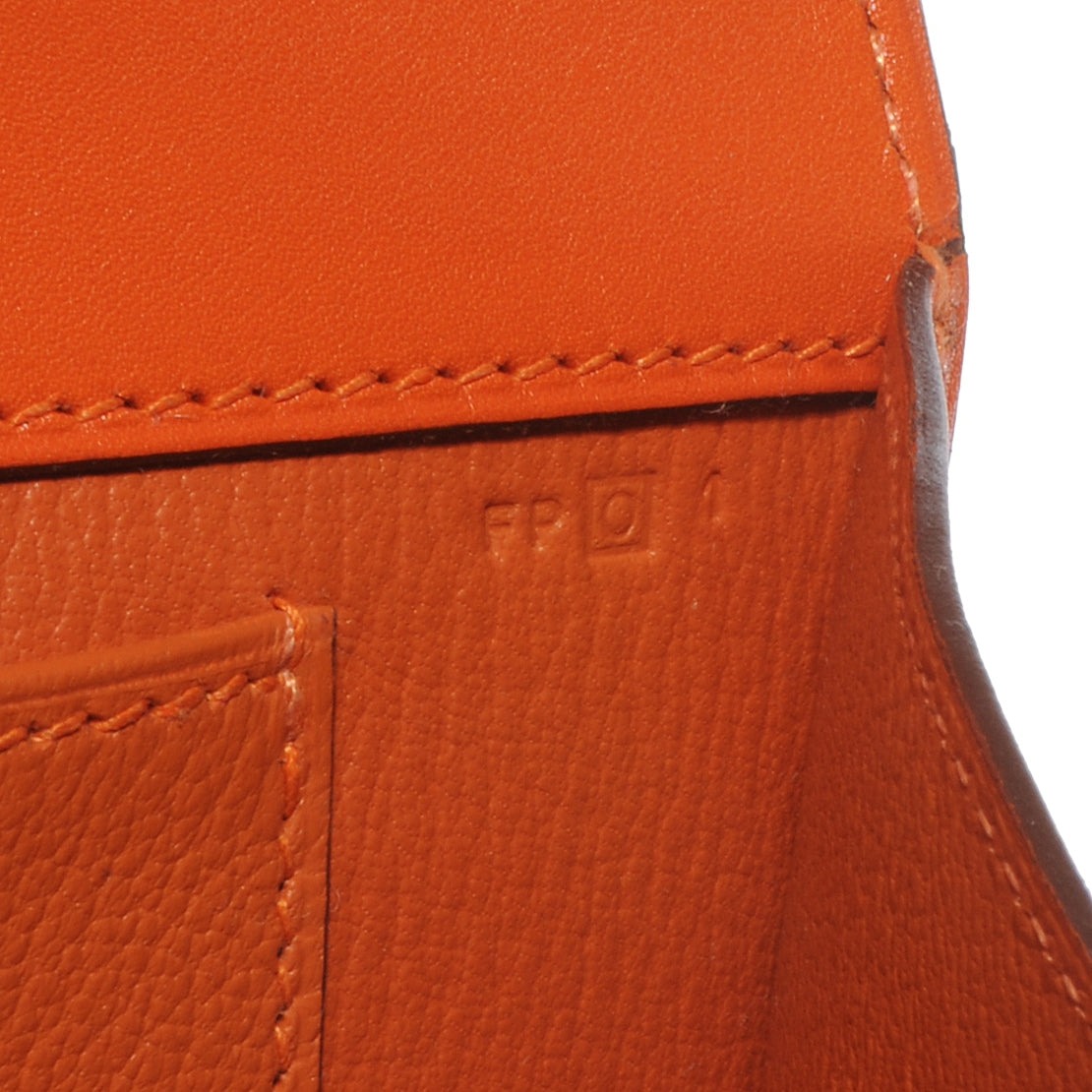 Hermes Box Medor 23 Clutch Orange 7 of 8