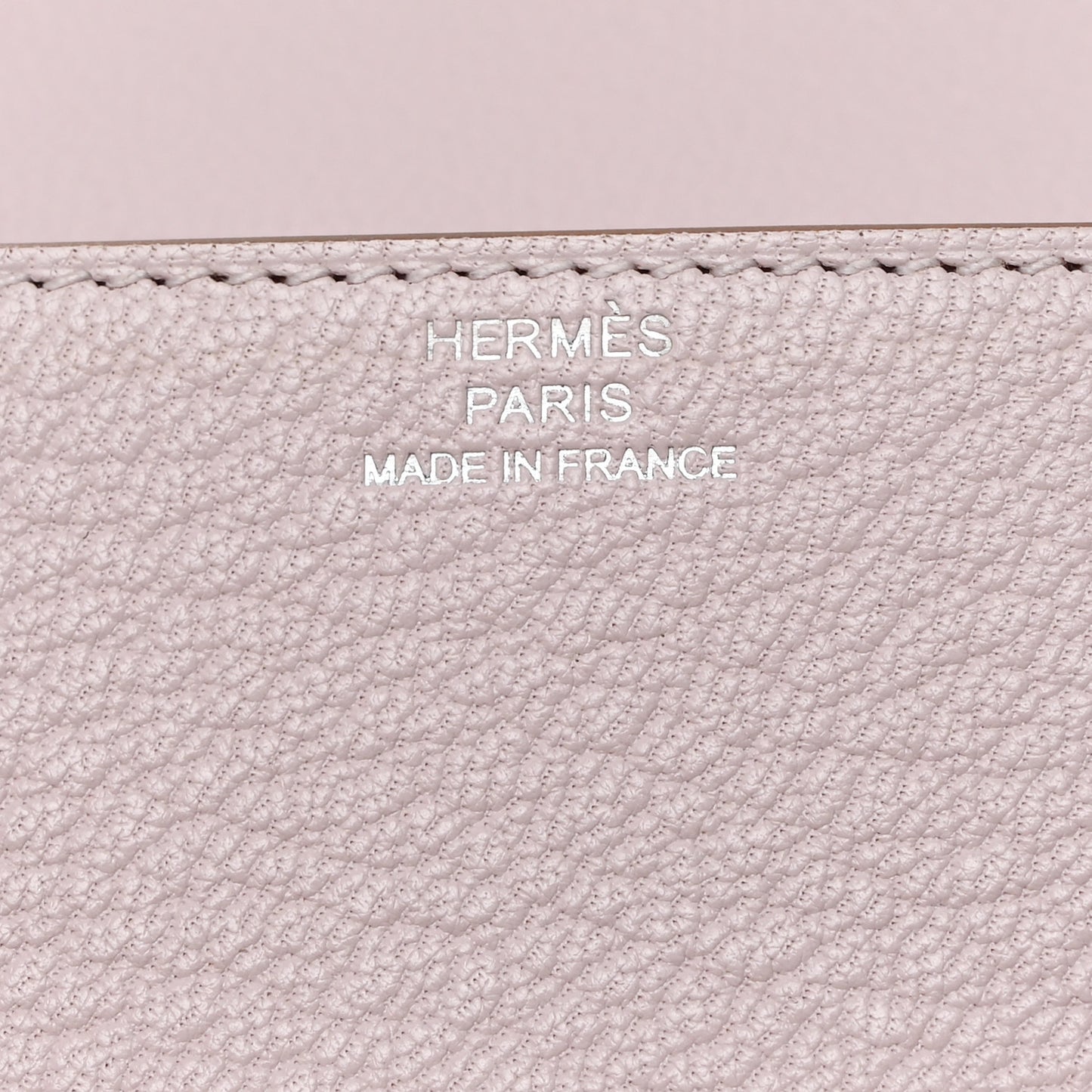 Chevre Mysore Roulis Slim Wallet Mauve Pale