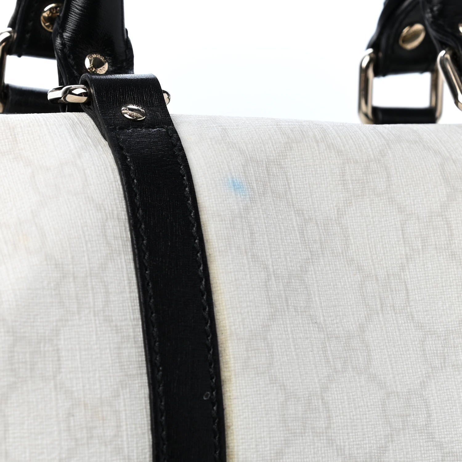 Gucci GG Plus Monogram Medium Joy Boston White Black 5 of 5