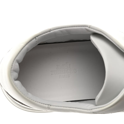 Hermes Calfskin Day Sneakers 40 White 8 of 11