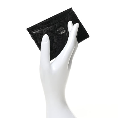 Chanel Caviar Quilted Card Holder Black 2 of 9