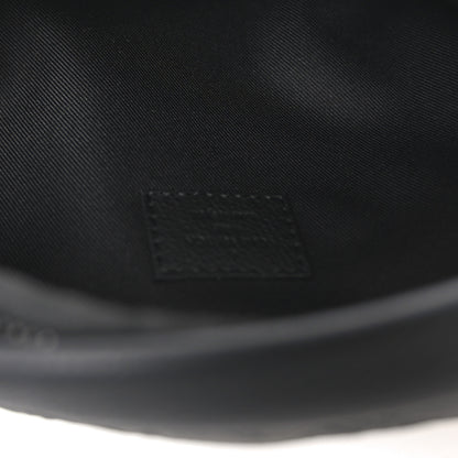Louis Vuitton Calfskin Monogram Shadow Discovery Bumbag Black 5 of 9