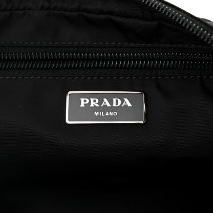 Prada Tessuto Nylon Saffiano Belt Bag Black 7 of 12