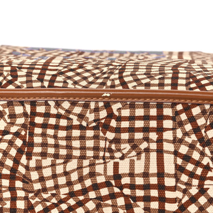 MCM Visetos Large Liz Reversible Shopper Tote Cognac 15 of 15