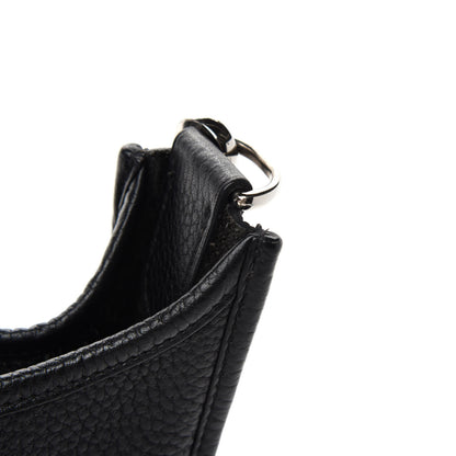 Hermes Taurillon Clemence Evelyne III PM Black 9 of 14