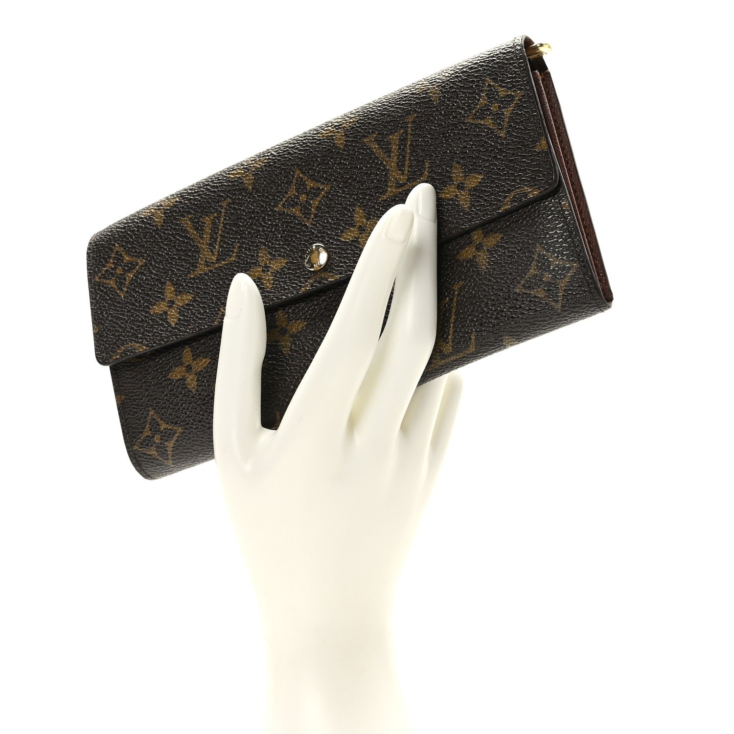 Louis Vuitton Monogram Sarah Wallet 2 of 7
