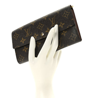 Louis Vuitton Monogram Sarah Wallet 2 of 7