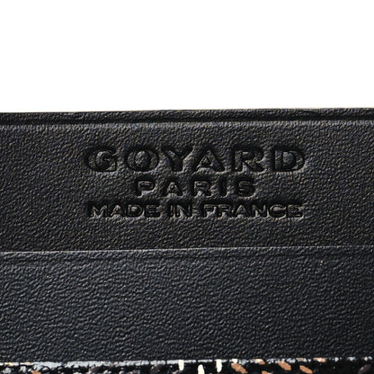 Goyard Goyardine Saint Sulpice Card Holder Black 6 of 7