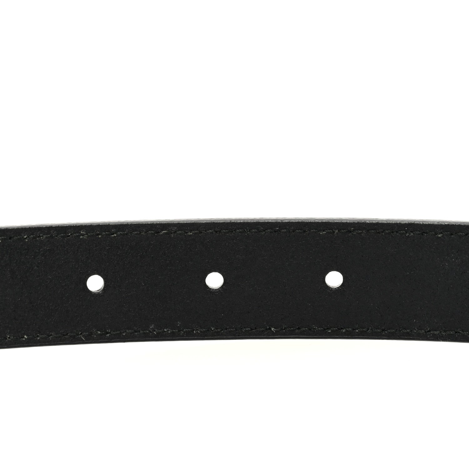 Gucci Calfskin Star Studded Torchon Double G Belt 95 38 Black 4 of 4