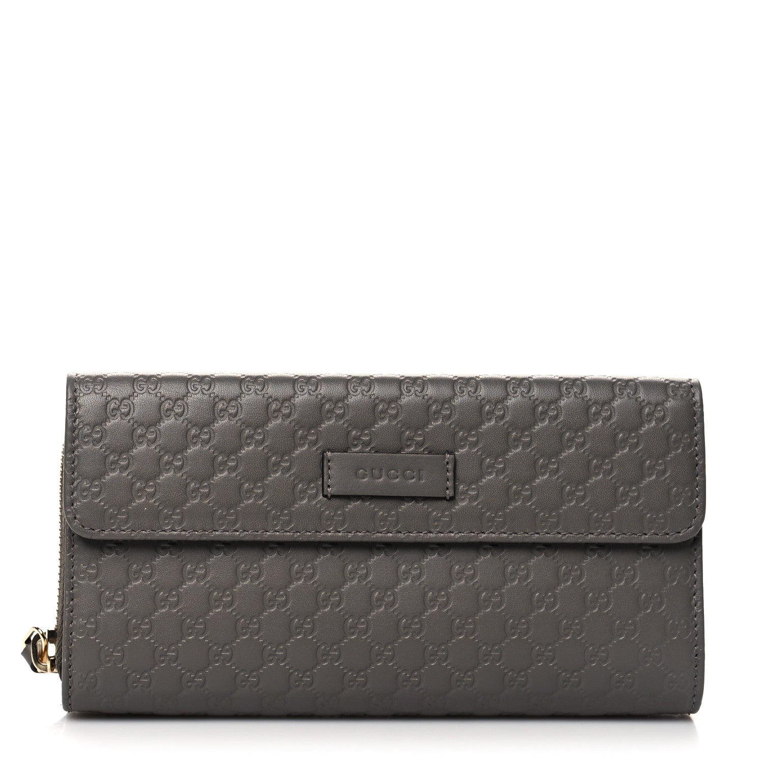 Gucci Soft Microguccissima Continental Zip Wallet Loess 1 of 8