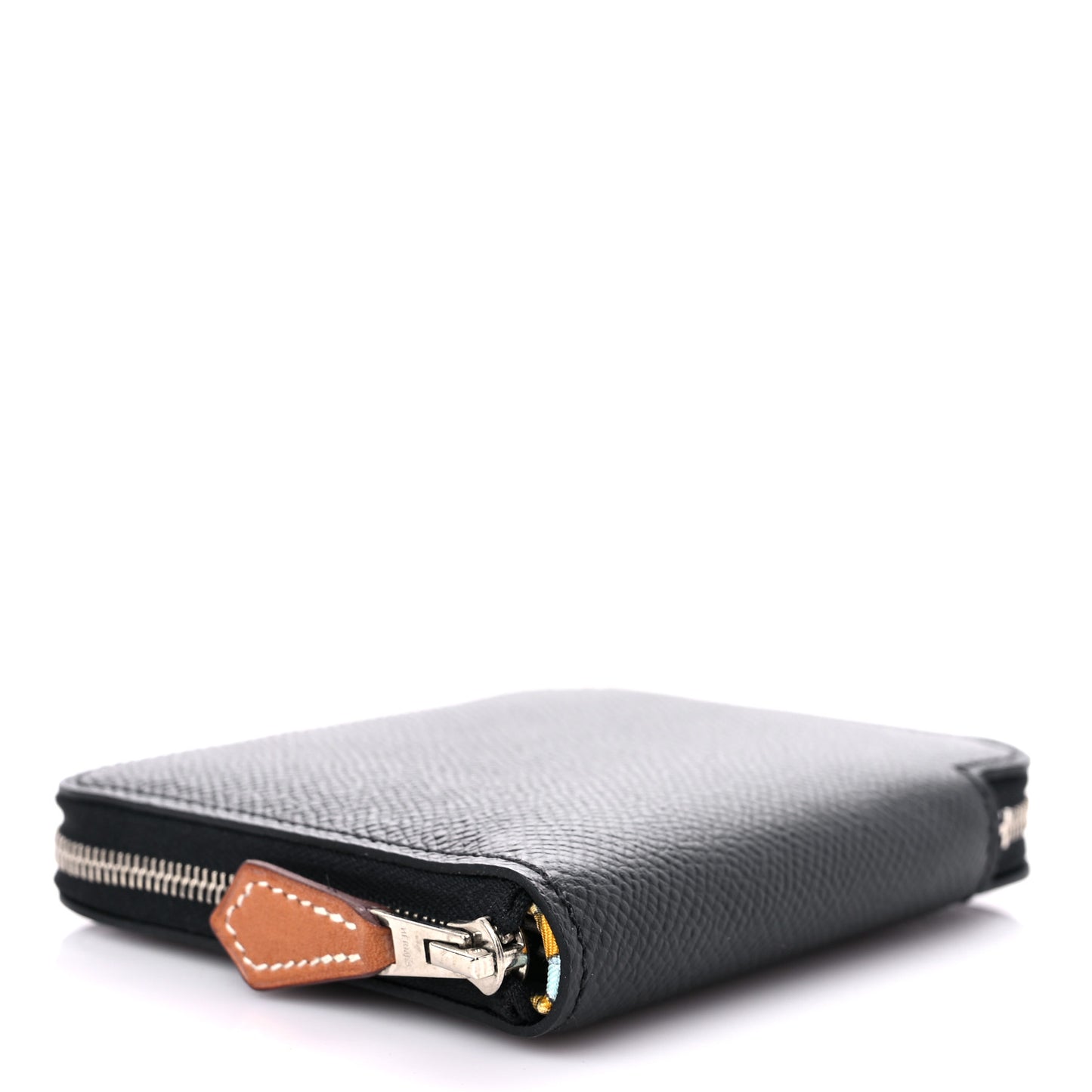 Epsom Silk'in Compact Wallet Black