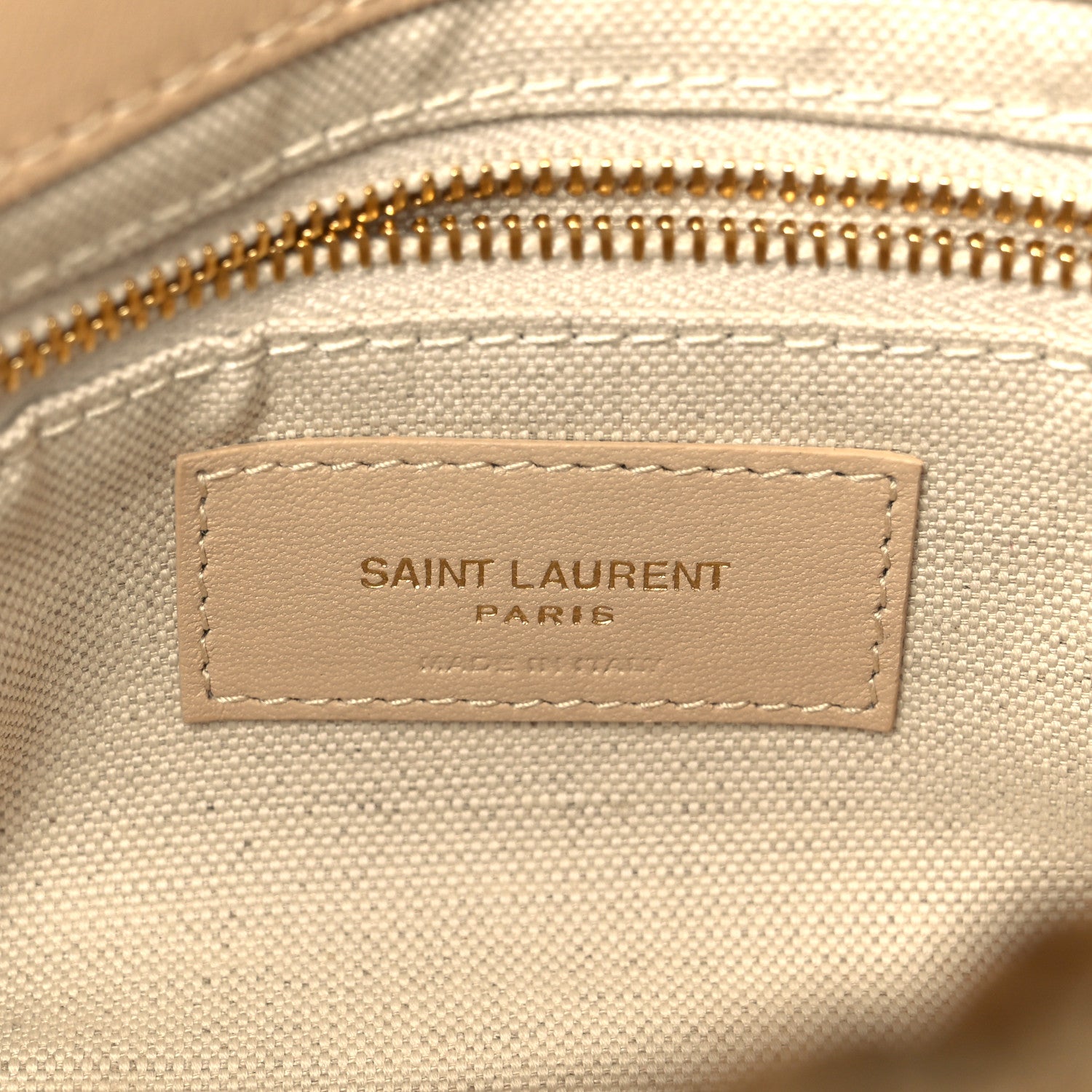 Saint Laurent Raffia Monogram Medium Jamie Natural Avorio 6 of 11