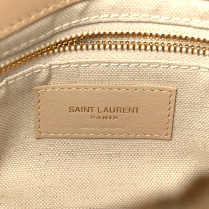 Saint Laurent Raffia Monogram Medium Jamie Natural Avorio 6 of 11