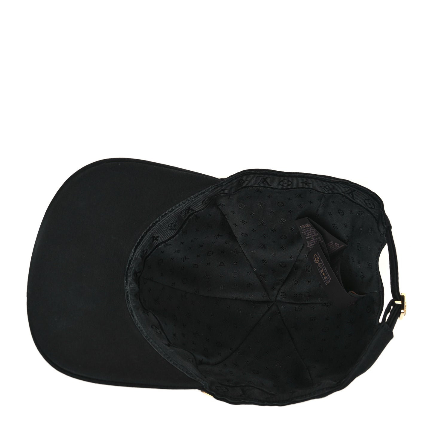 Monogram Cap Black