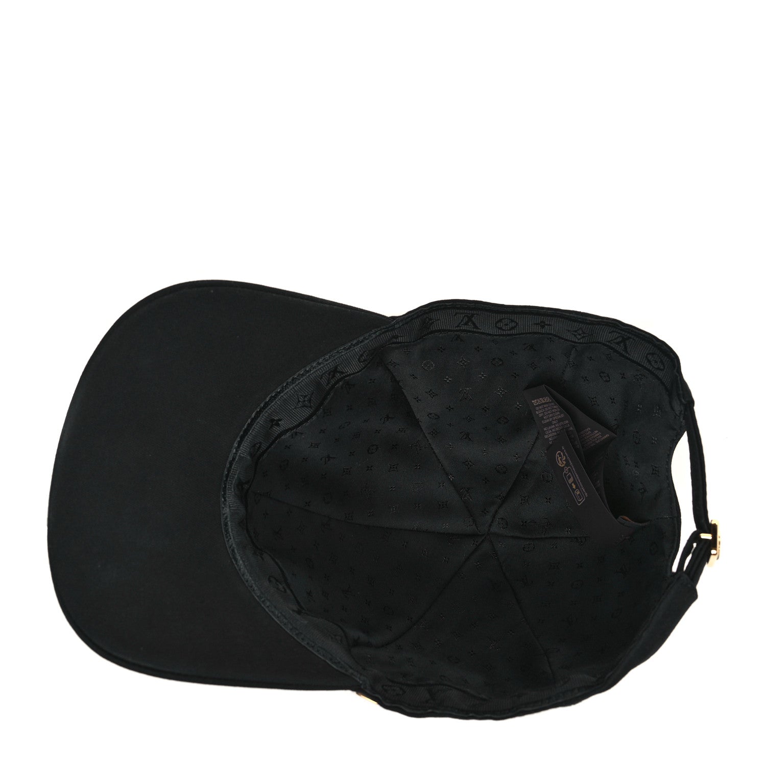 Louis Vuitton Monogram Cap Black 6 of 7
