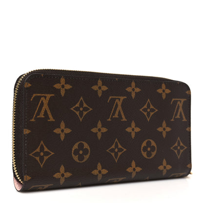 Louis Vuitton Monogram Zippy Wallet Rose Ballerine 3 of 7