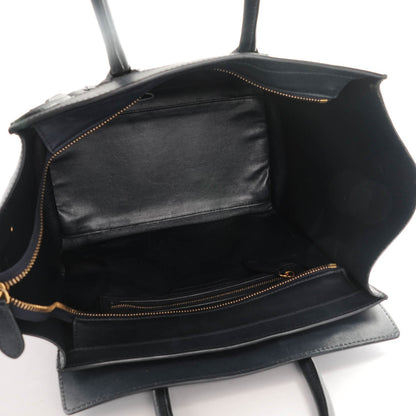 Celine Smooth Calfskin Mini Luggage Navy Blue 5 of 9
