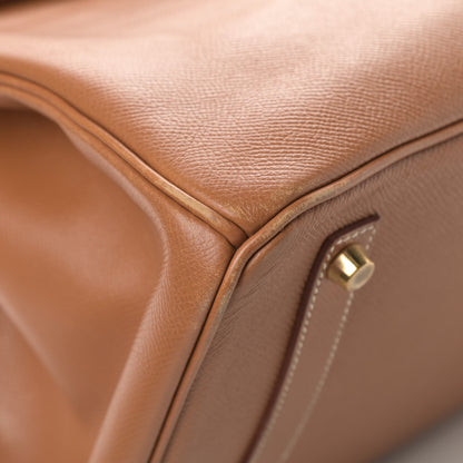 Hermes Courchevel Birkin 35 Gold 9 of 17