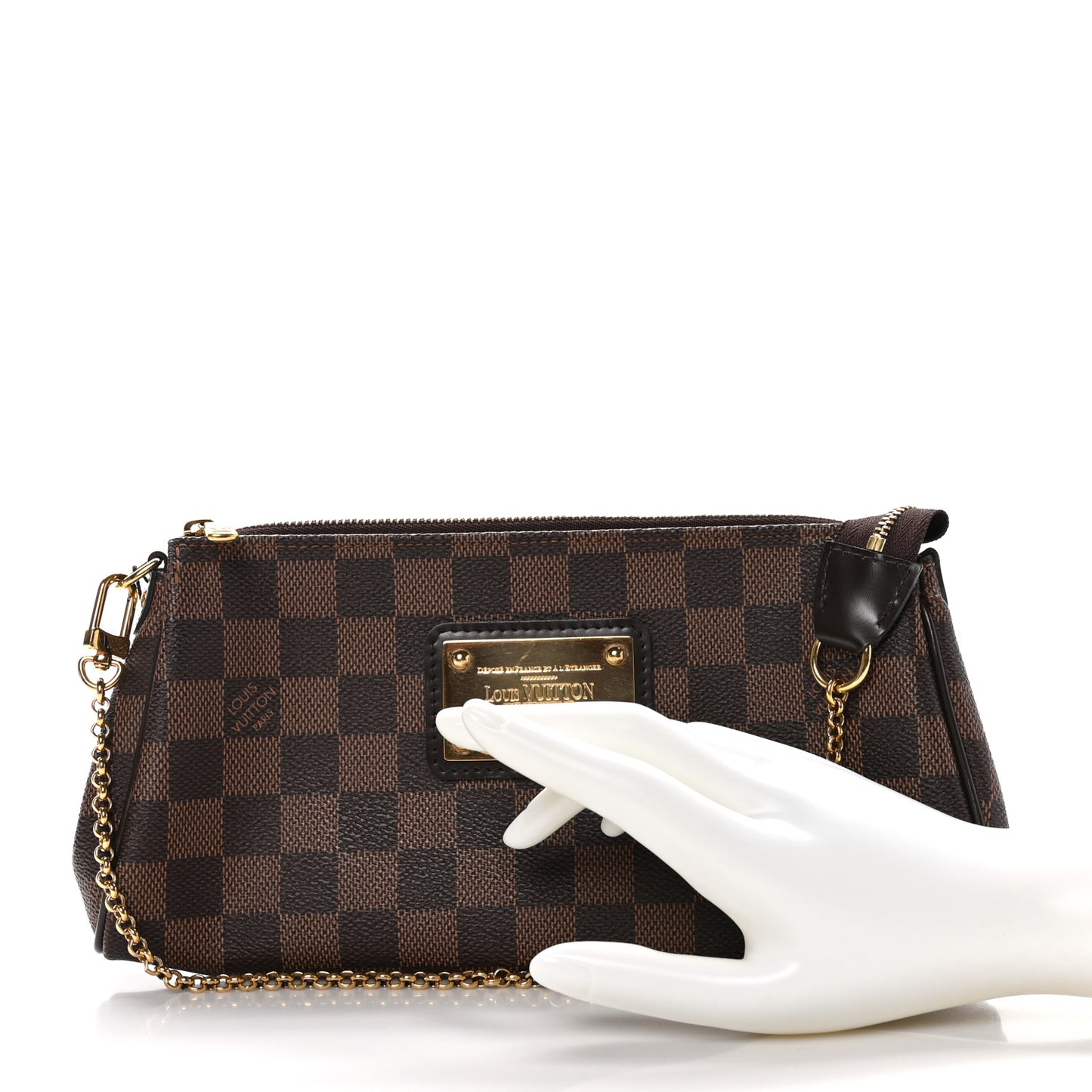 Damier Ebene Eva Clutch