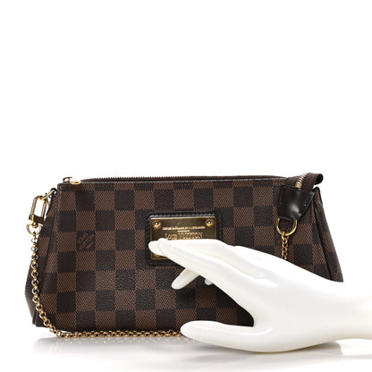 Louis Vuitton Damier Ebene Eva Clutch 2 of 10