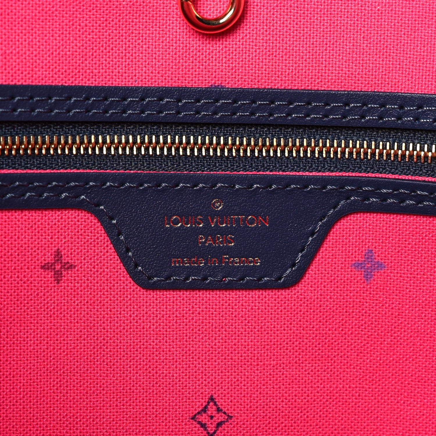 Louis Vuitton Monogram Giant Spring In The City Neverfull MM Midnight Fuchsia 5 of 7