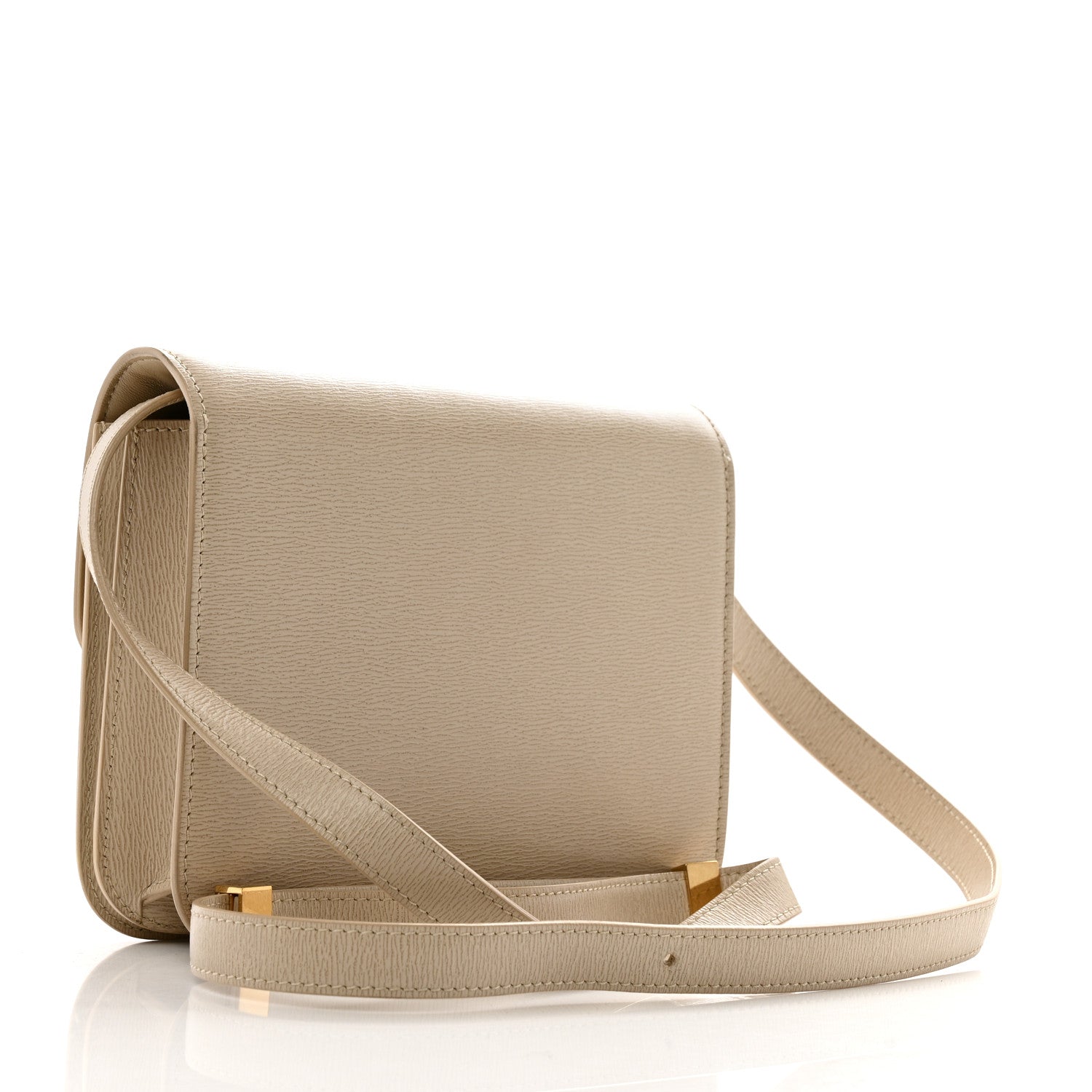 Celine Liege Calfskin Small Classic Box Flap Bag Linen 3 of 14
