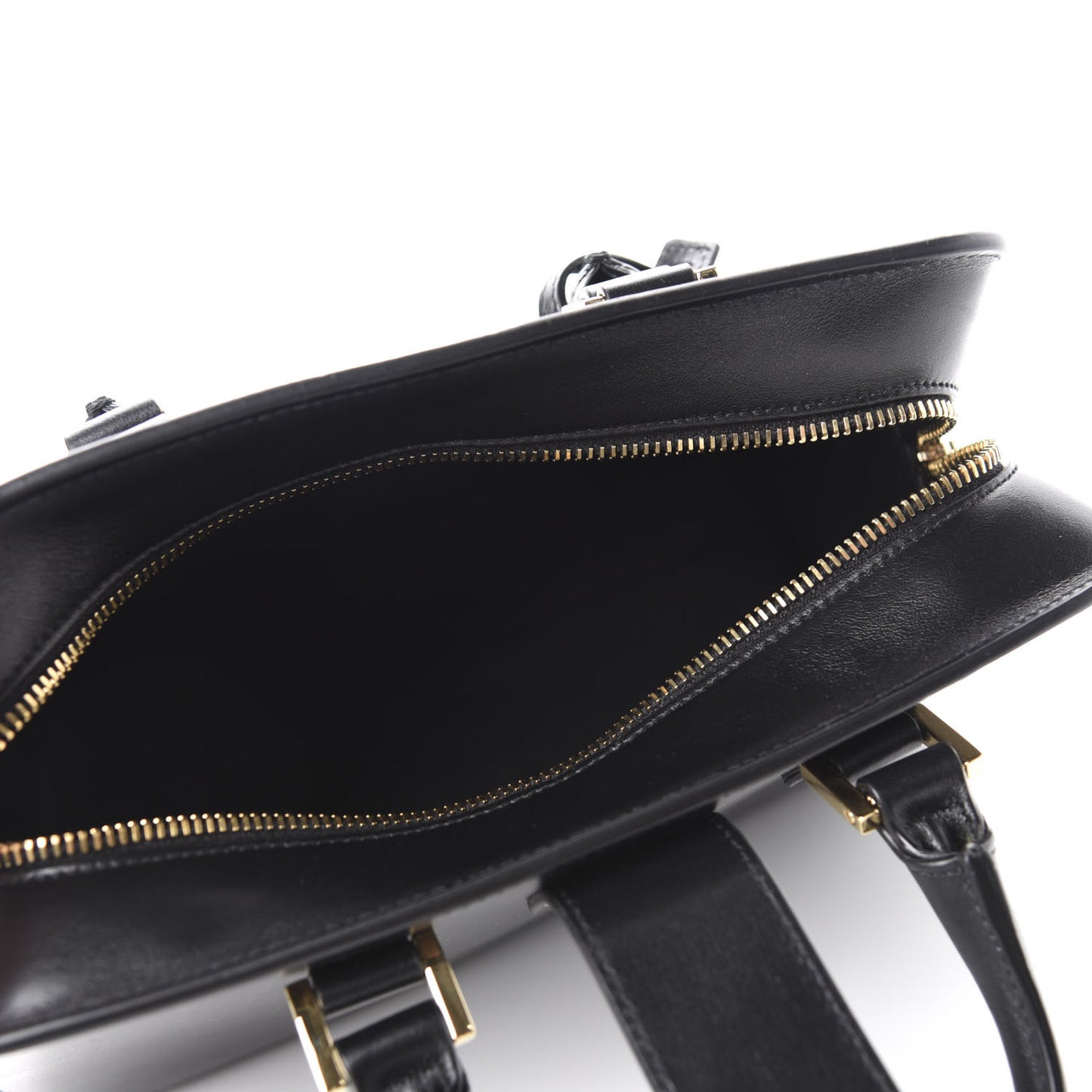 Calfskin Monogram Baby Cabas Black