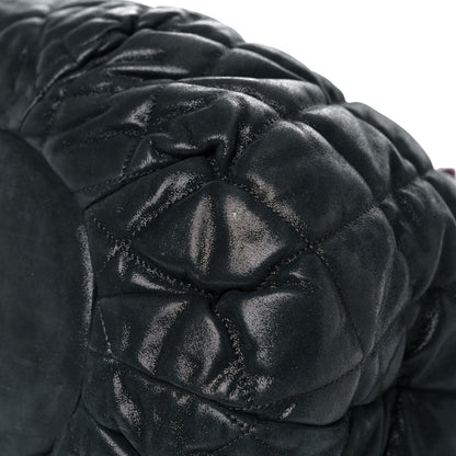 Chanel Iridescent Calfskin Quilted Large In The Mix Tote Black 9 of 27