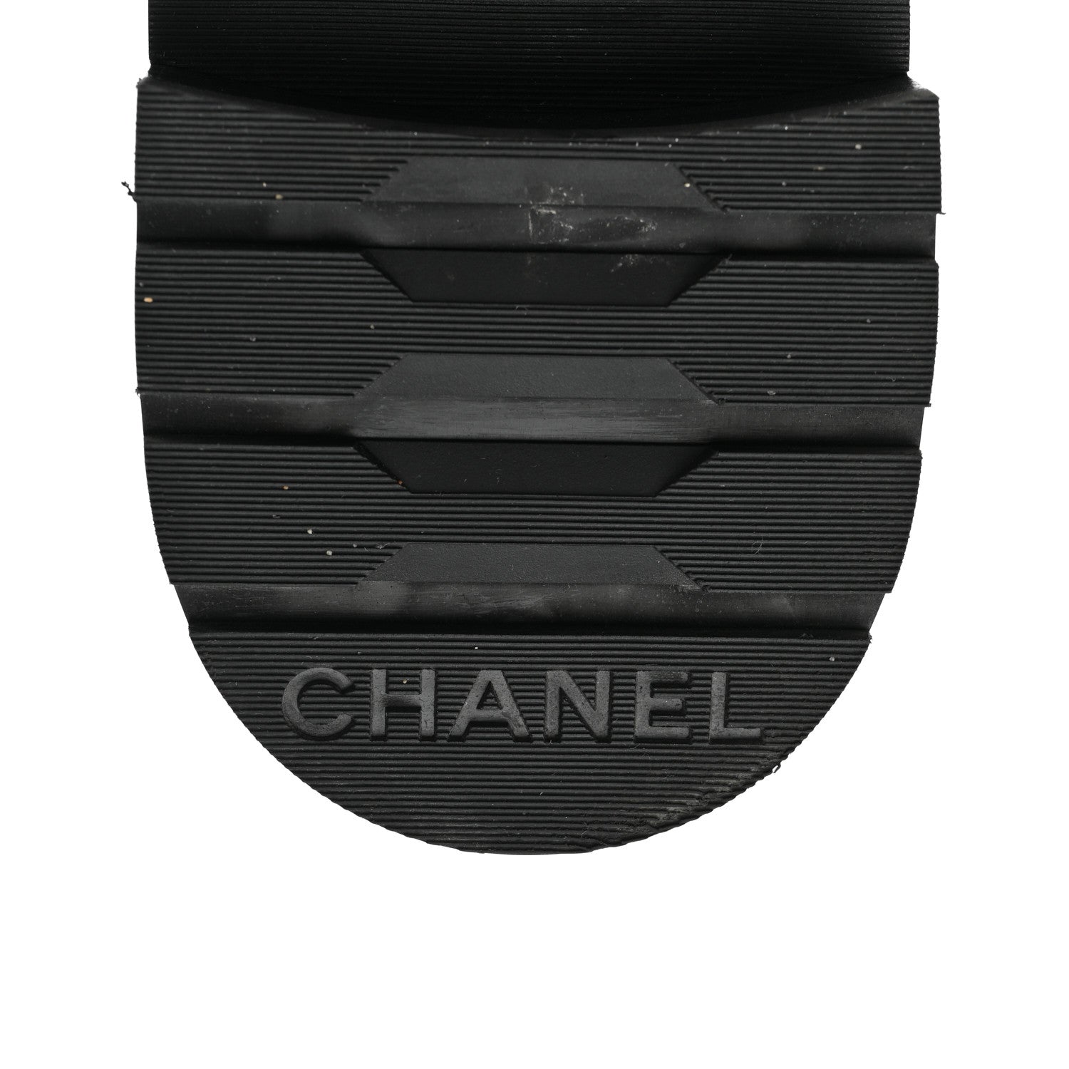 Chanel Shiny Goatskin Calfskin Quilted Lace Up Combat Boots 39 Black 6 of 9
