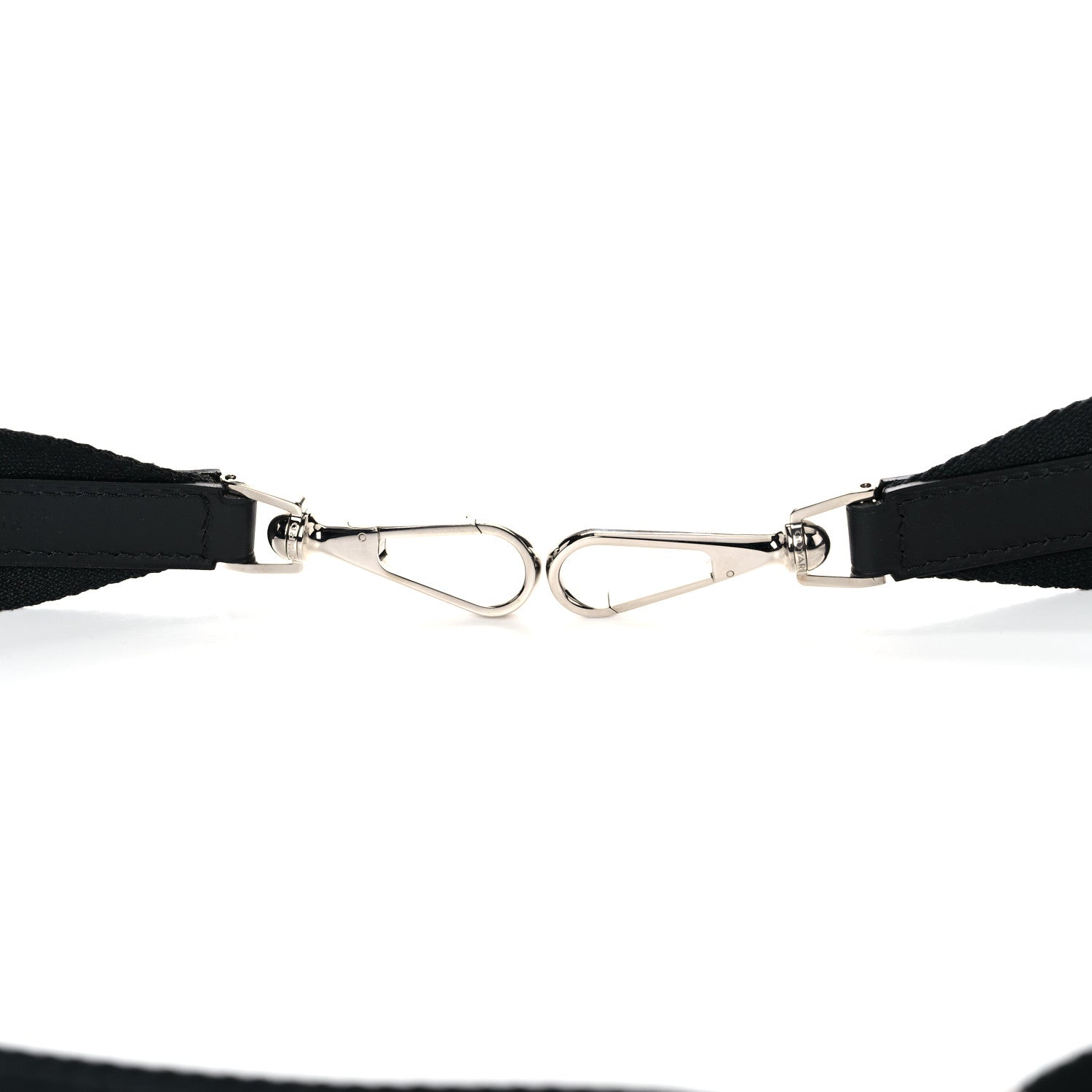 Goyard Canvas Calfskin Adjustable Shoulder Strap Black 3 of 6