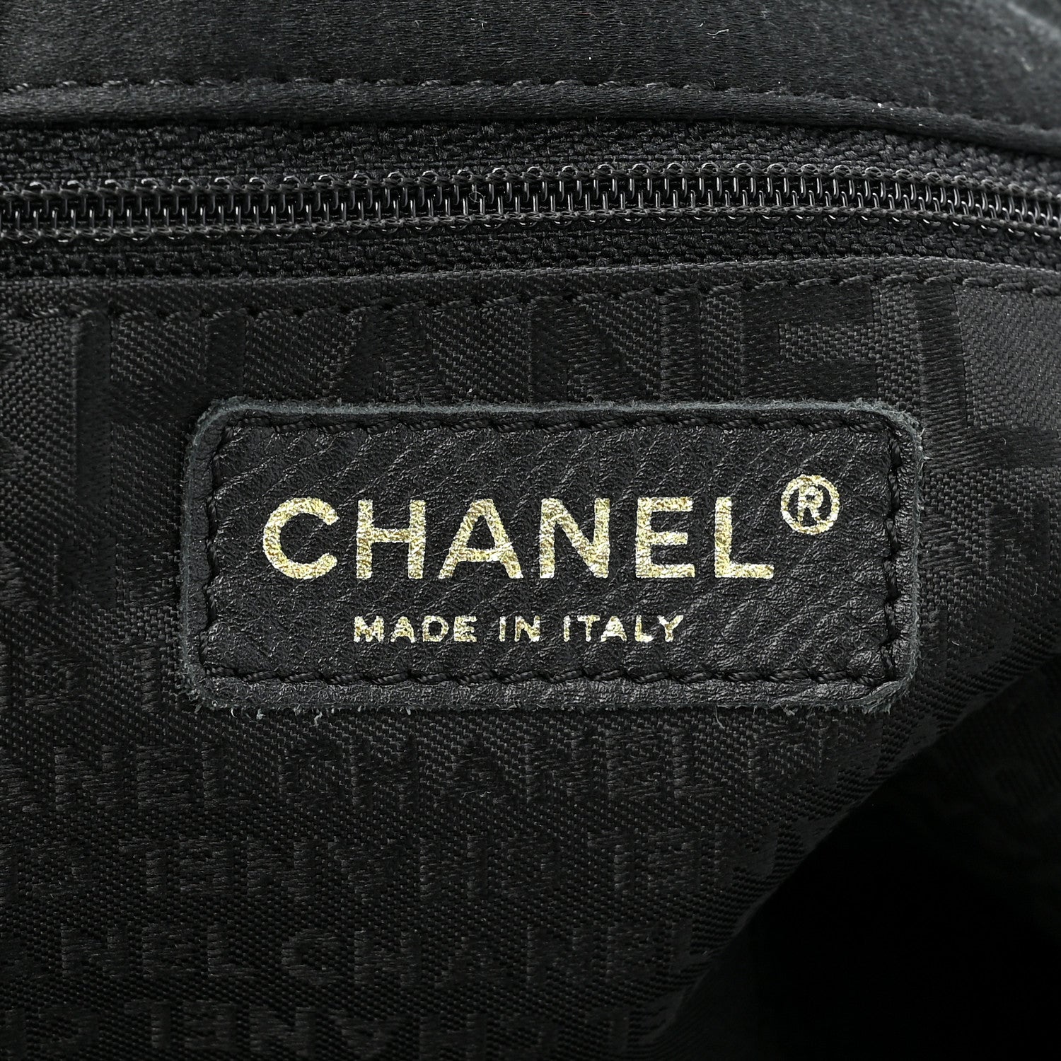 Chanel Satin XL Coco Cabas Black 6 of 9