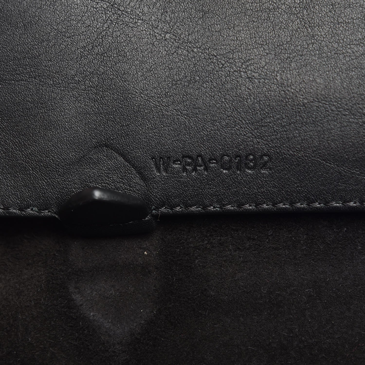 Celine Lambskin Large Phantom Luggage Bi-Cabas Black White 7 of 8