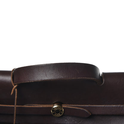 Hermes Toile Vache Hunter Herbag 39 MM Kaki Ebene 13 of 15