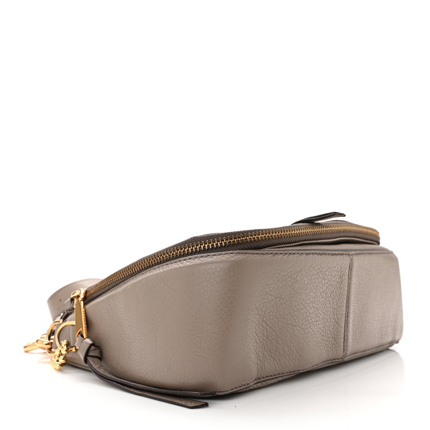 Pebbled Calfskin Recruit Nomad Crossbody Mink