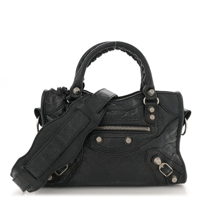 Balenciaga Agneau Giant 12 Silver Hardware Mini City Black 1 of 18