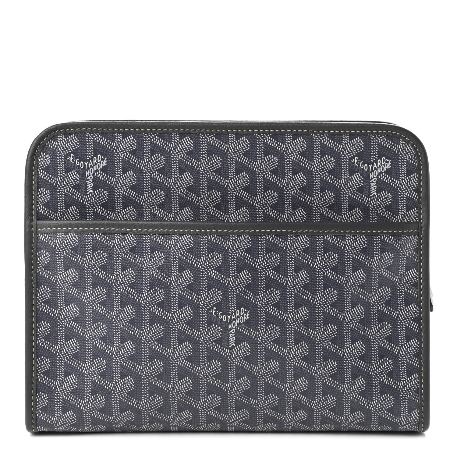 Goyard Goyardine Jouvence Toiletry Pouch Grey 1 of 7