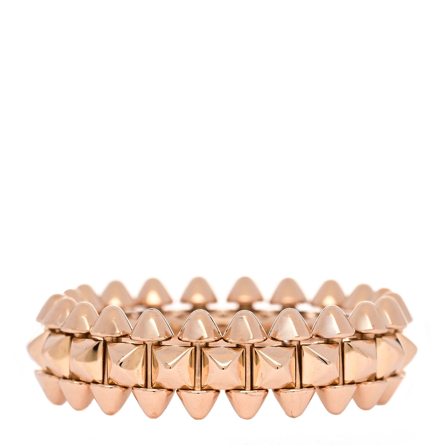 Cartier 18K Pink Gold SM Clash De Cartier Ring 51 5.75 1 of 4