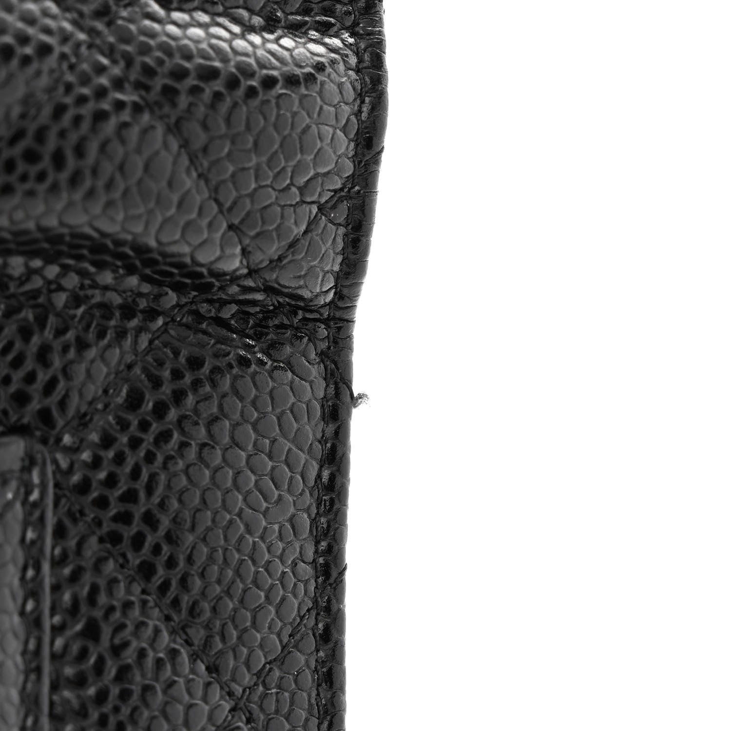Chanel Caviar Quilted Wallet on Chain WOC Black 13 of 14