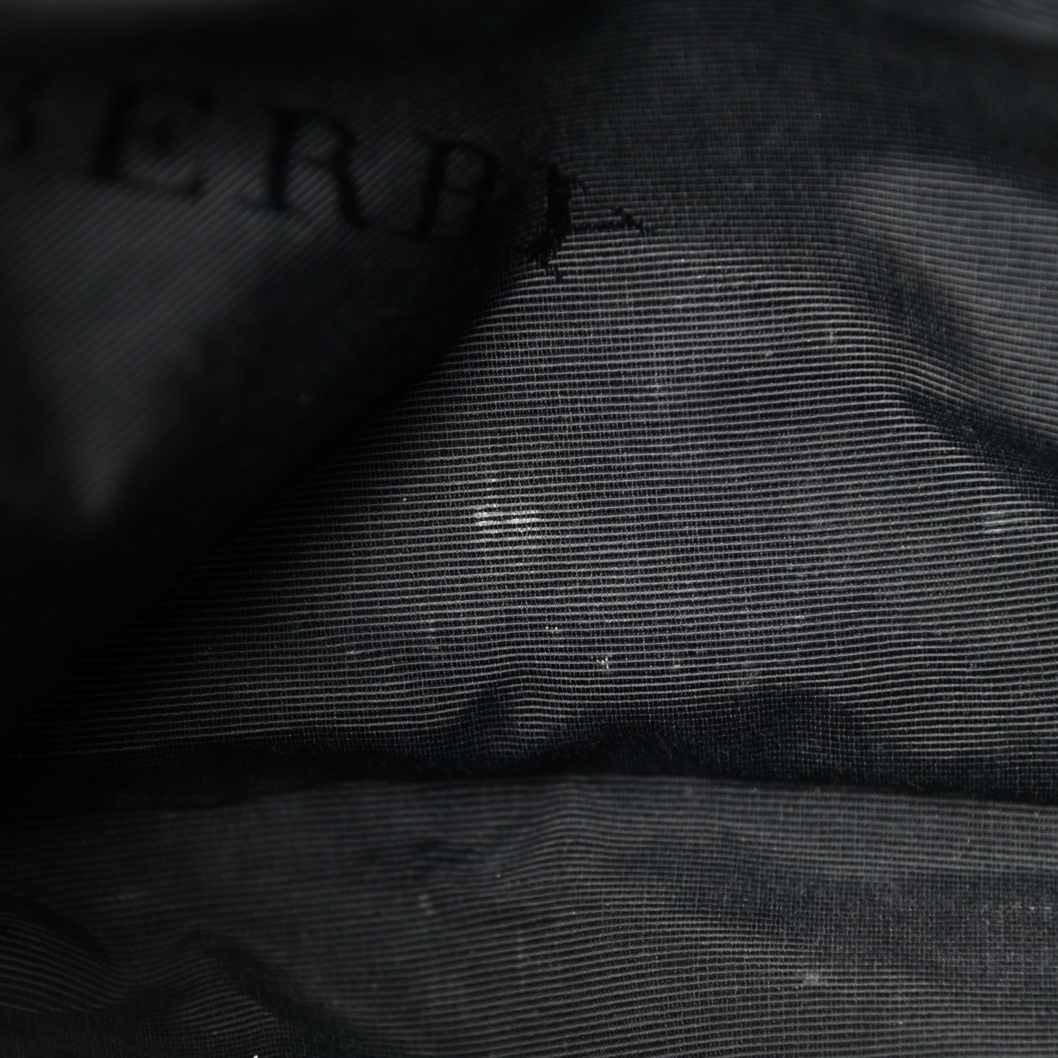 Burberry Heritage Grain Check Embossed Small Orchard Bowling Bag Black 14 of 14